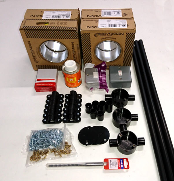 LED Machine Room Lighting Kits Various Lamp Options PVC